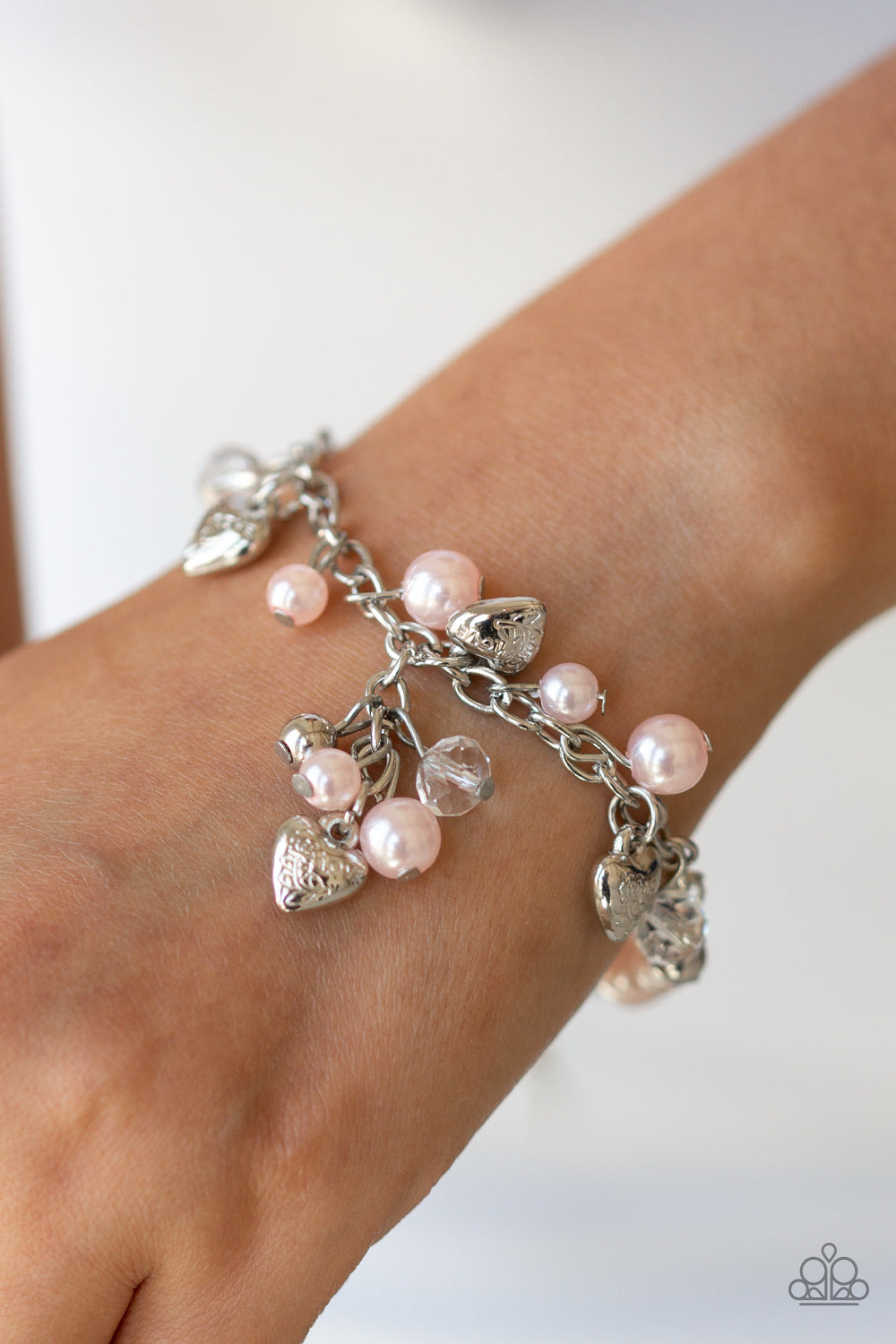 Paparazzi ♥ Heart Haven - Pink ♥ Bracelet