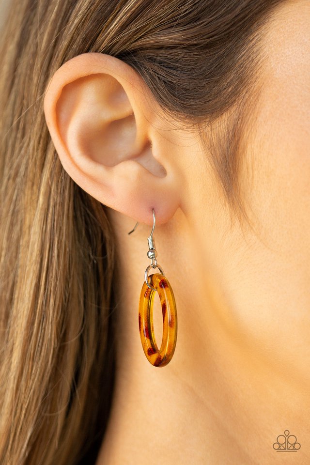 Paparazzi ♥ Sizzle Sizzle - Brown ♥ Necklace