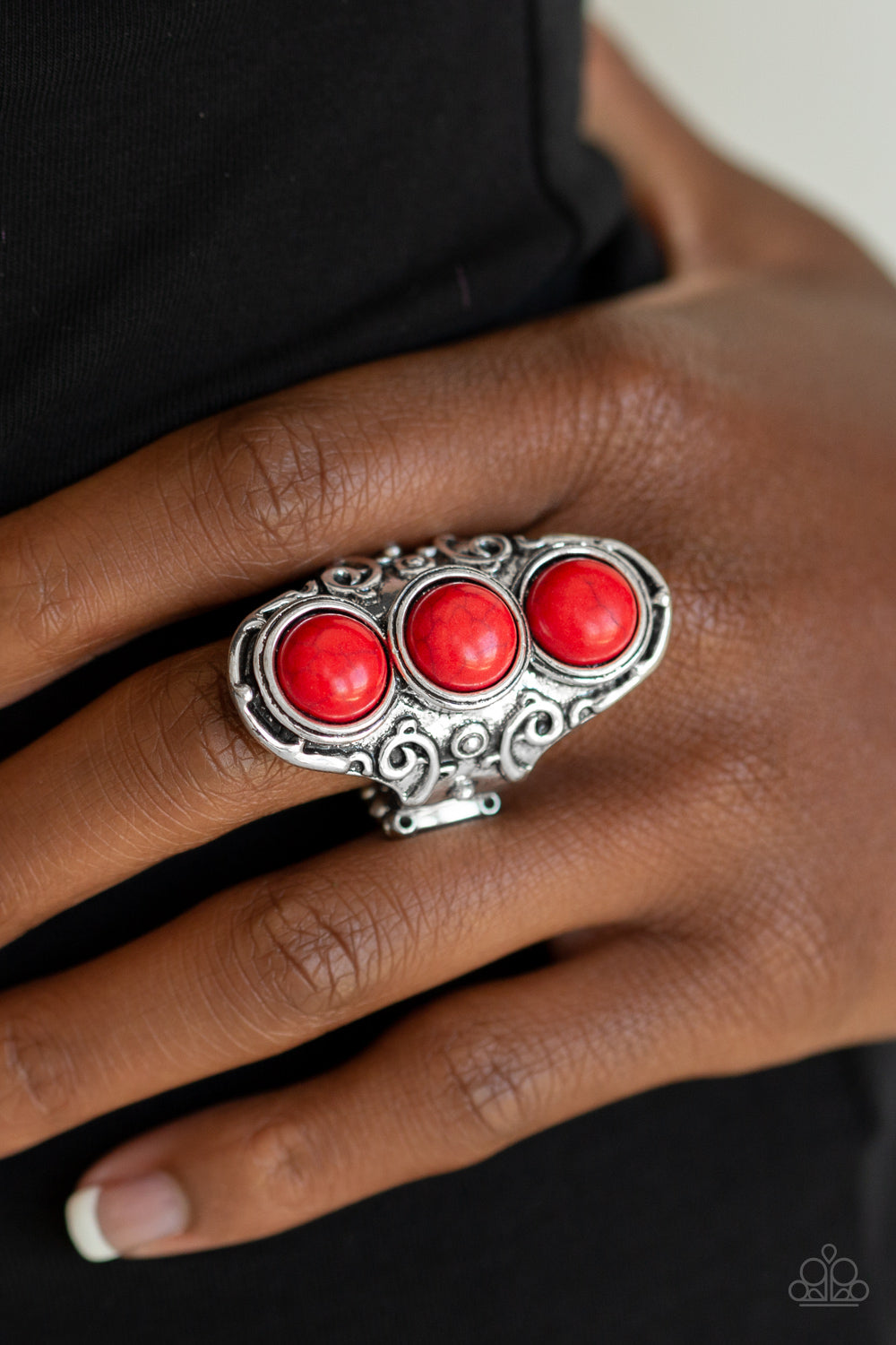 Paparazzi ♥ Sahara Soul - Red ♥ Ring