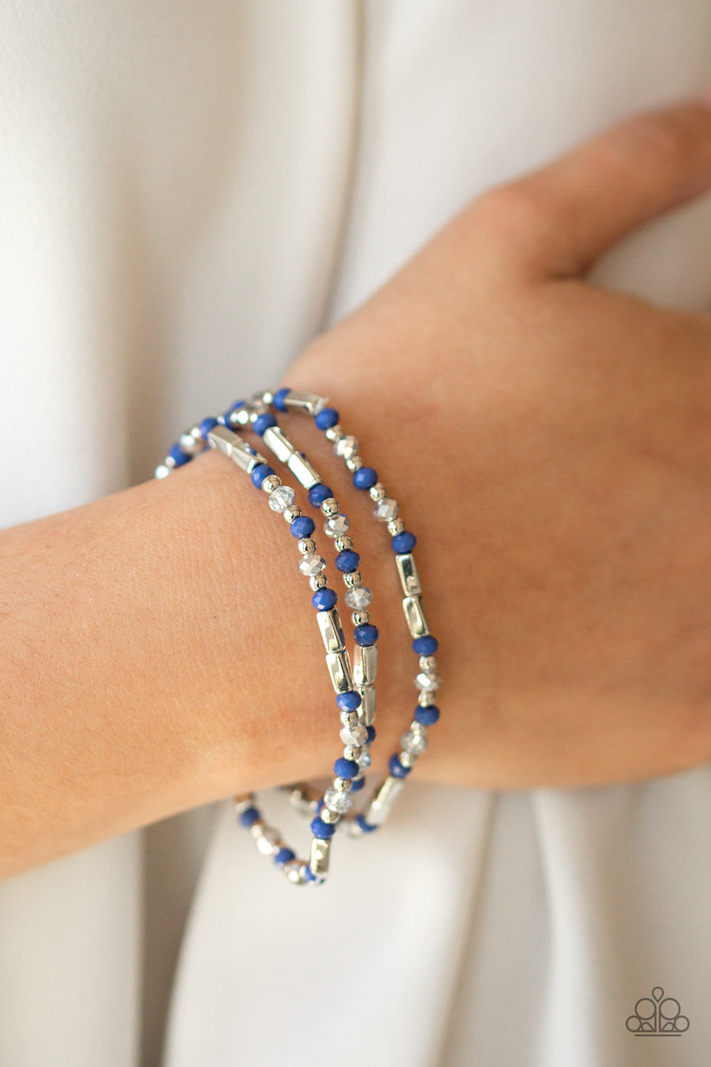 Paparazzi ♥ Micro Magic - Blue ♥ Bracelet