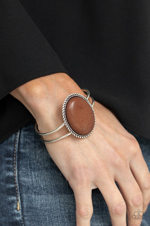 Paparazzi ♥ Colorado Canyon - Brown ♥ Bracelet