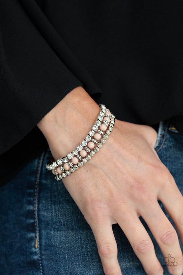 Paparazzi ♥ Fashion Forte - Brown ♥ Bracelet