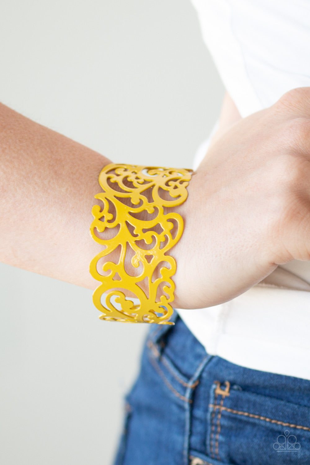 Paparazzi ♥ VINE and Dash - Yellow ♥ Bracelet