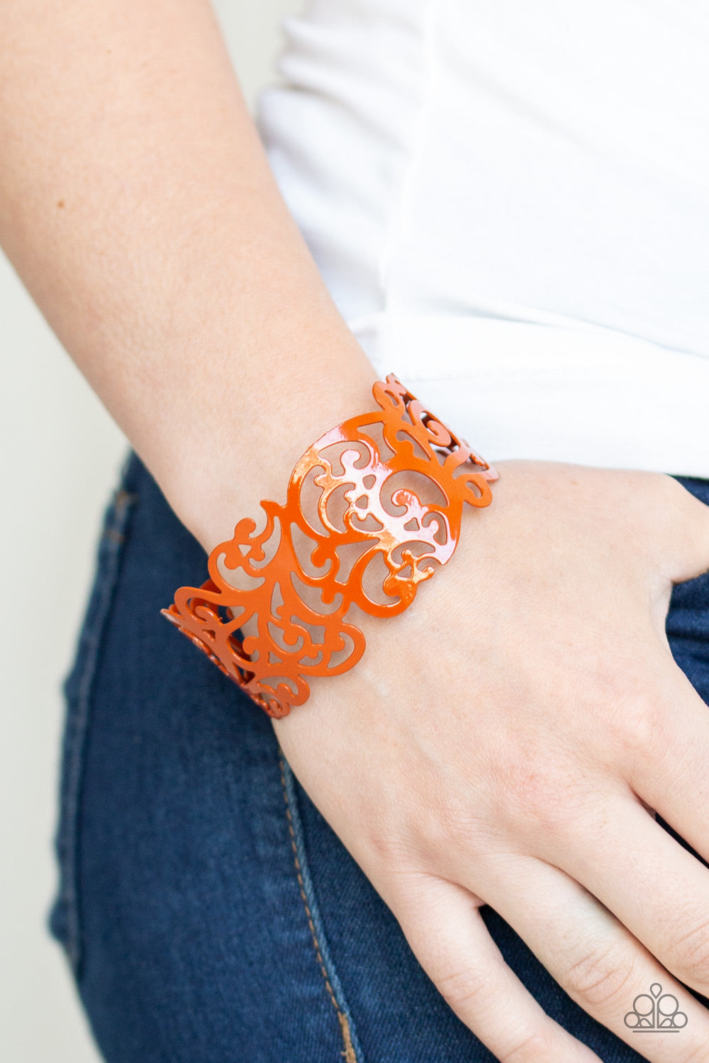 Paparazzi ♥ VINE and Dash - Orange ♥ Bracelet