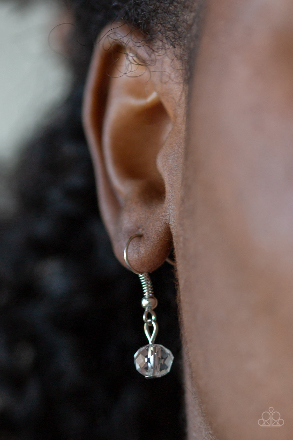 Paparazzi ♥ Downstage Dazzle - White ♥ Necklace