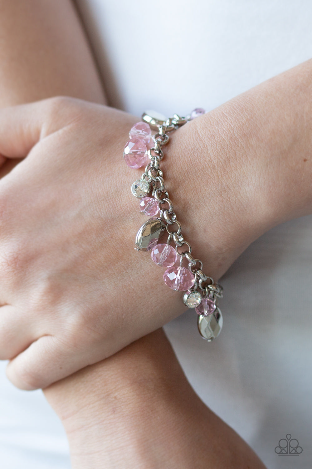 Paparazzi ♥ Dazing Dazzle - Pink ♥ Bracelet
