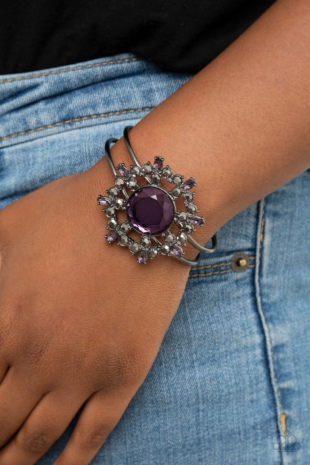 Paparazzi ♥ Elaborate Elegance - Purple ♥ Bracelet