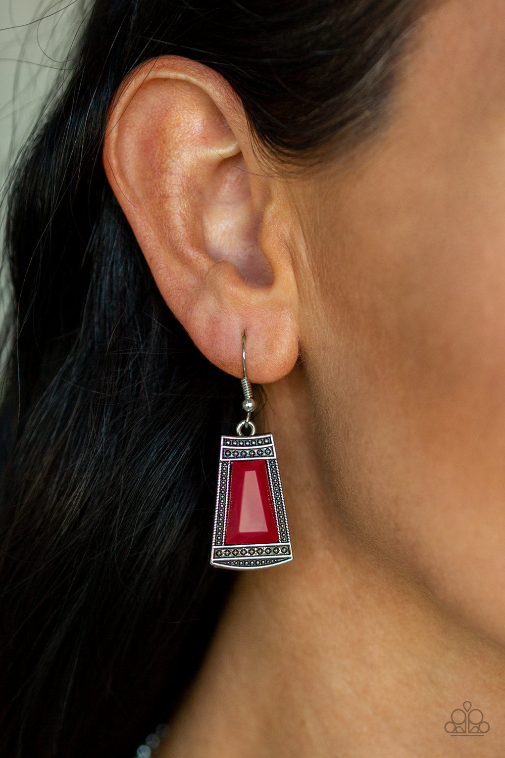 Paparazzi ♥ Lion Den - Red ♥ Necklace