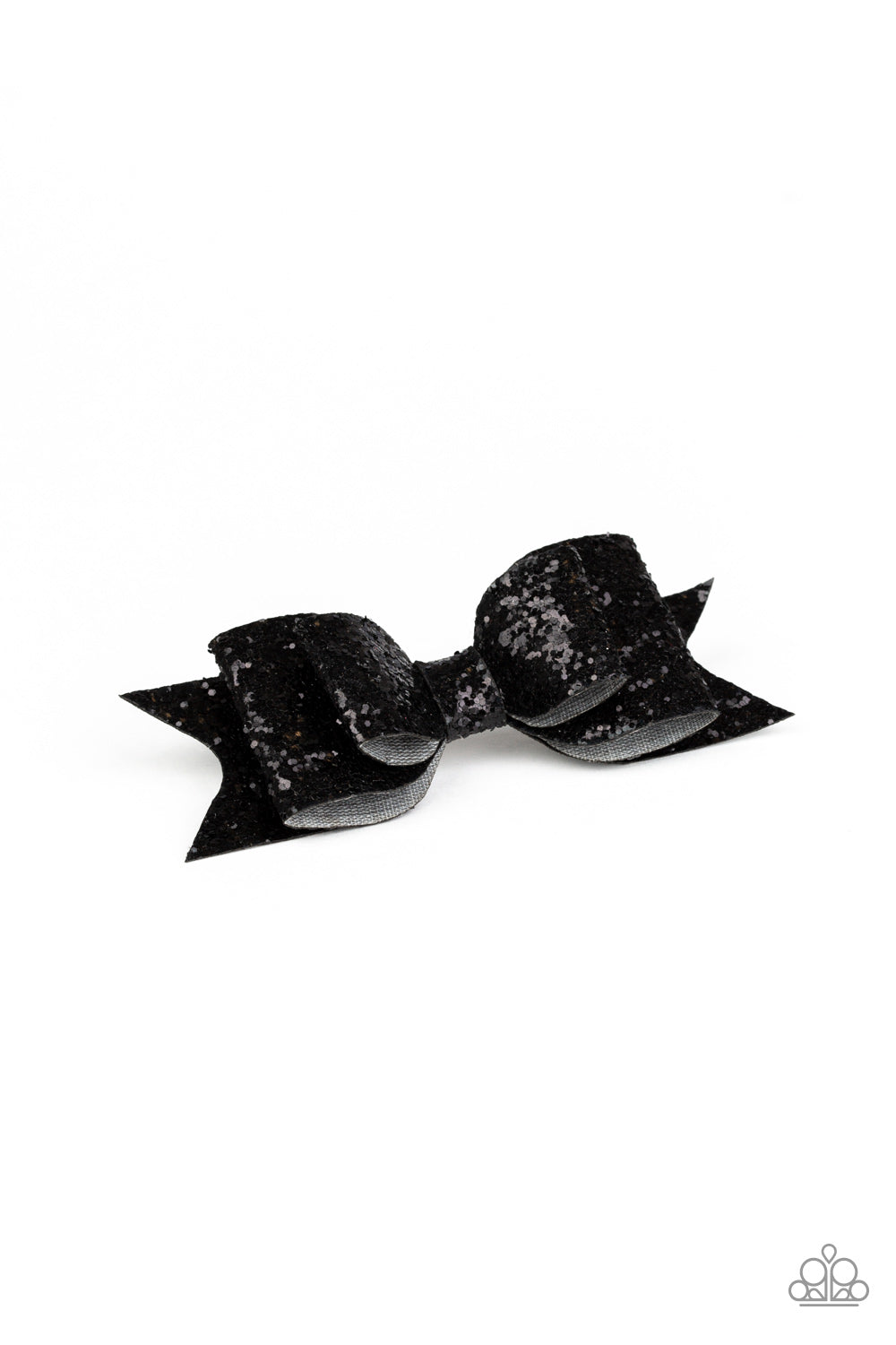 Paparazzi ♥ Put A Bow On It - Black ♥ Hair Clip