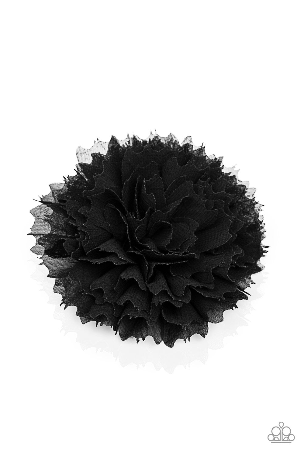 Paparazzi ♥ Bloom-tastic - Black ♥ Hair Clip