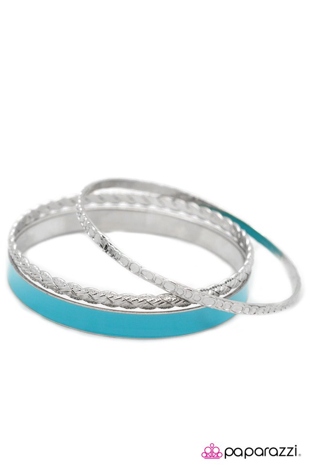 Paparazzi ♥ Aqua Breeze - Blue ♥ Bracelet