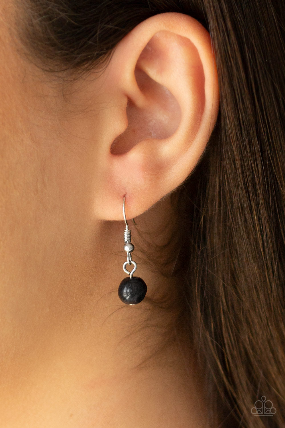 Paparazzi ♥ Sandstone Oasis - Black ♥ Necklace