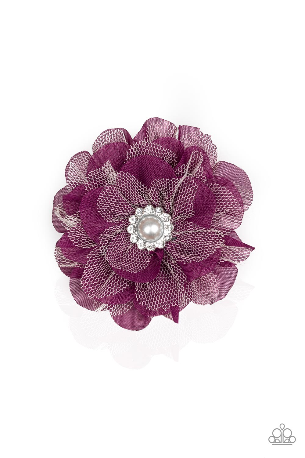 Paparazzi ♥ Bayou Blooms - Purple ♥ Hair Clip