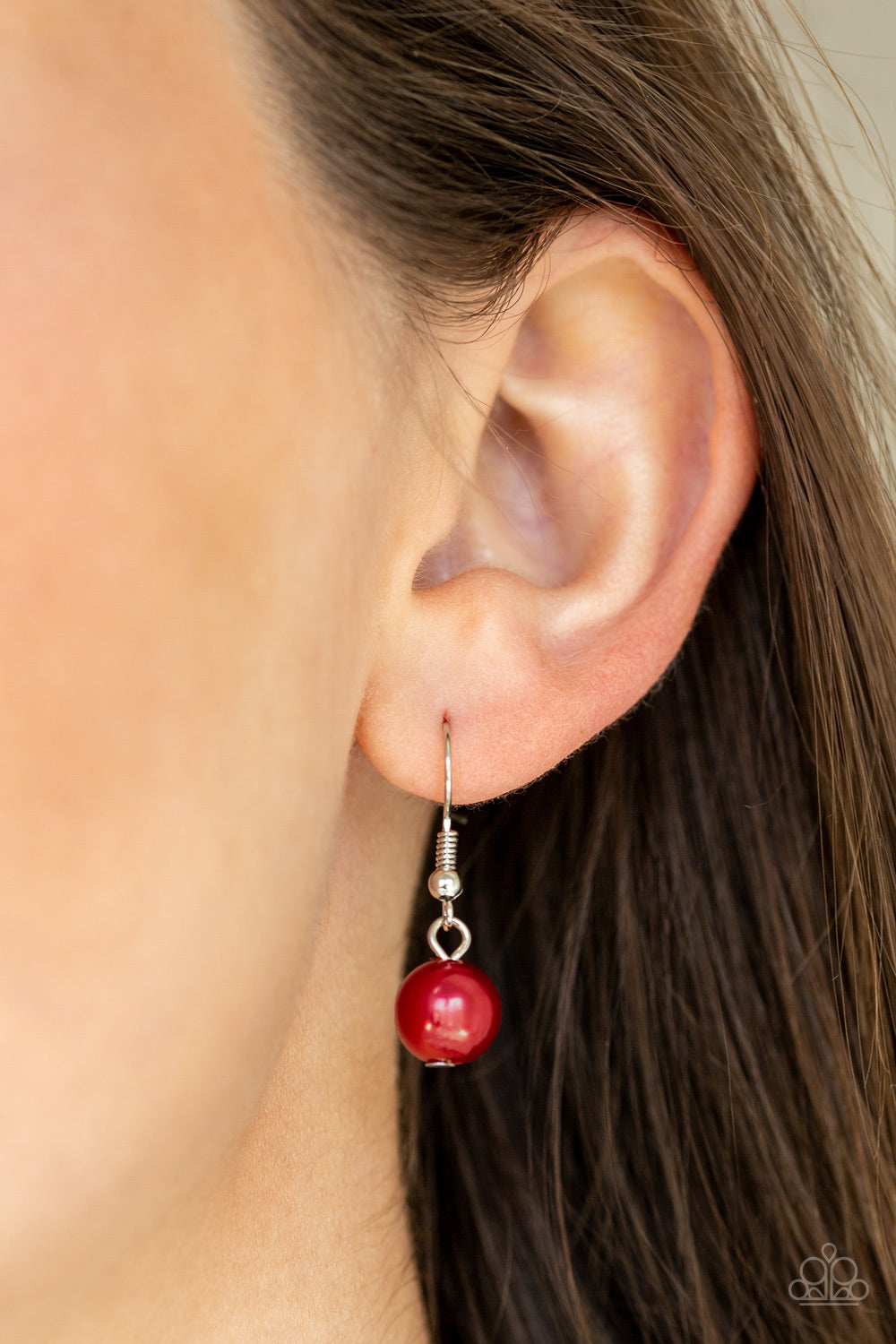 Paparazzi ♥ Fine Florals - Red ♥ Necklace