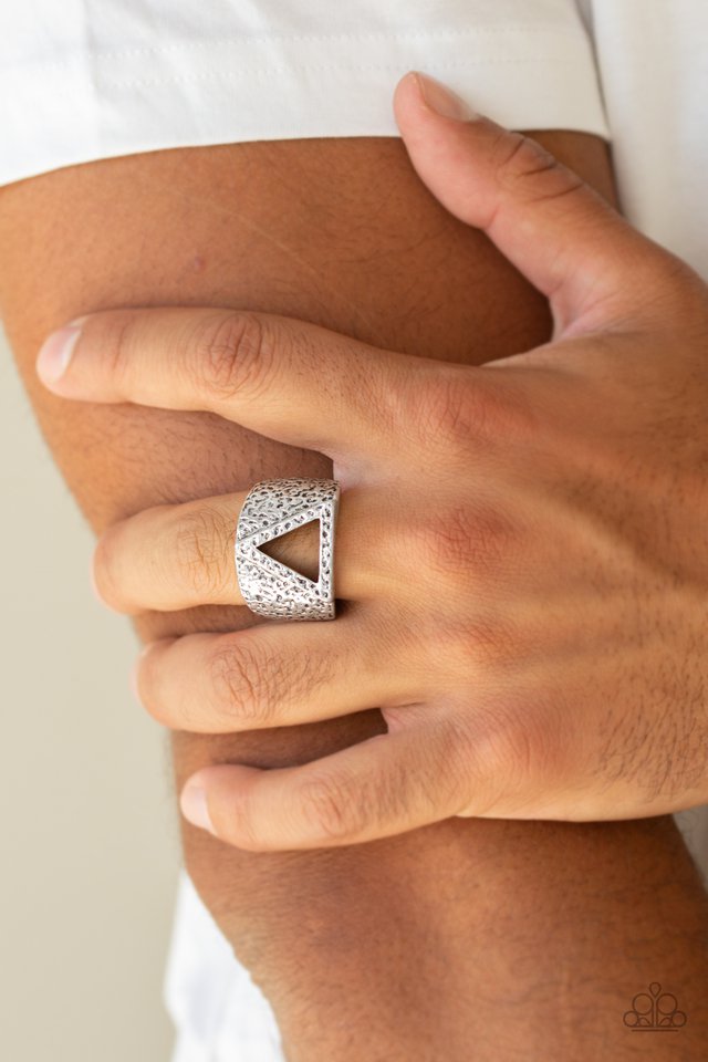 Paparazzi ♥ Triathlon - Silver ♥ Ring