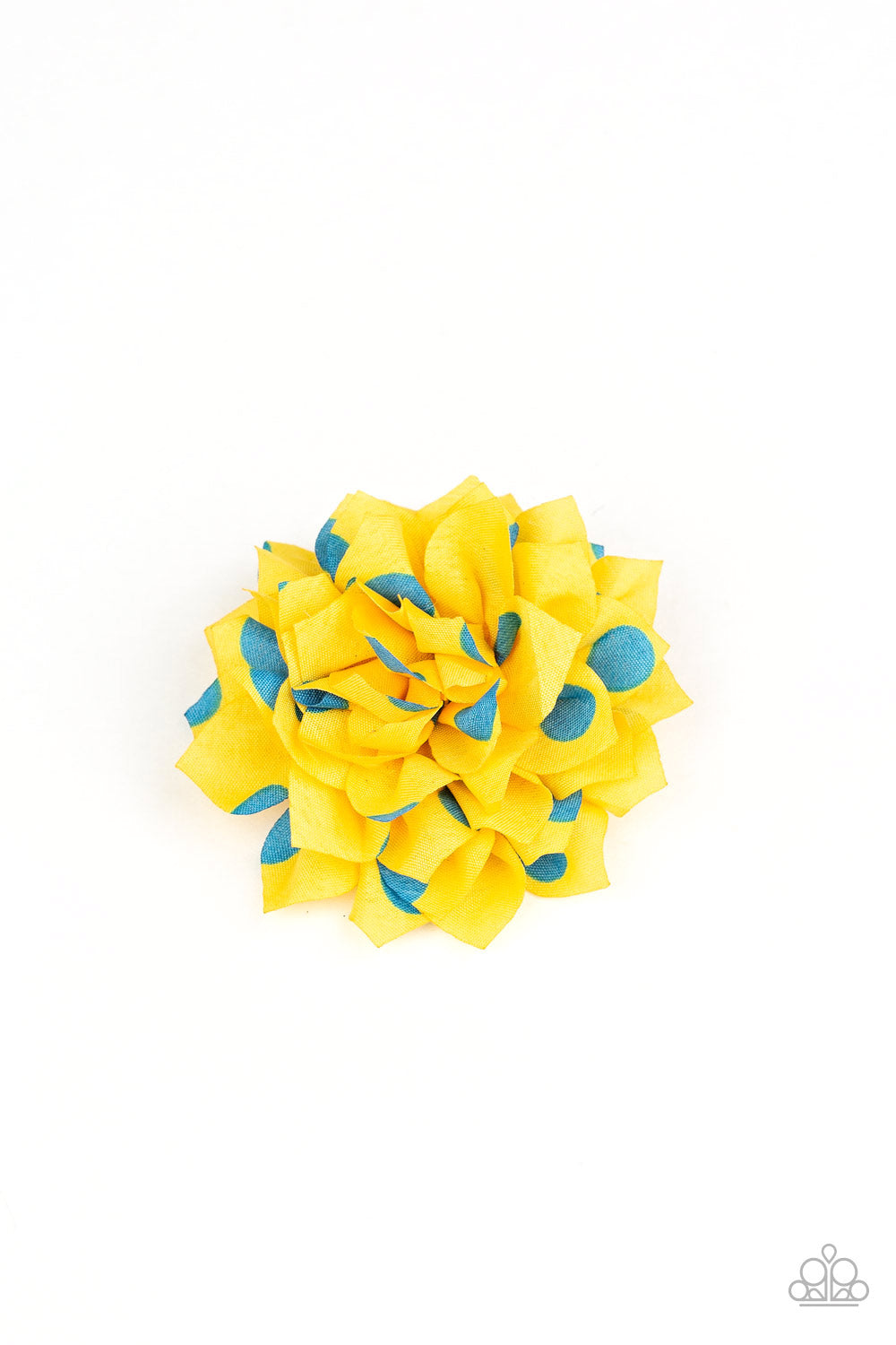 Paparazzi ♥ Polka Perfection - Yellow ♥ Hair Clip