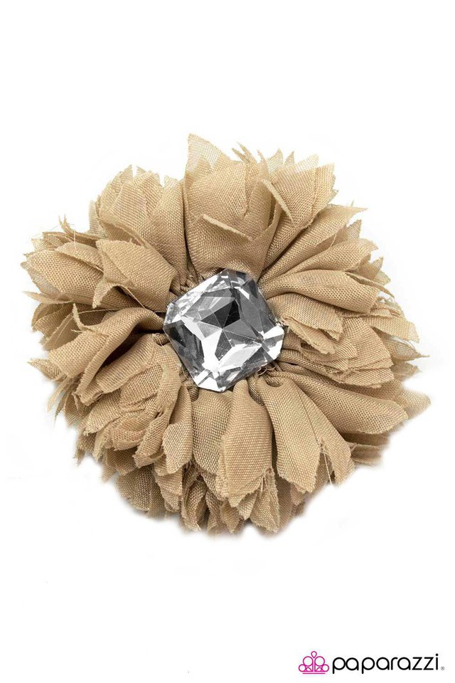 Paparazzi ♥ Serendipity - Brown ♥ Hair Clip