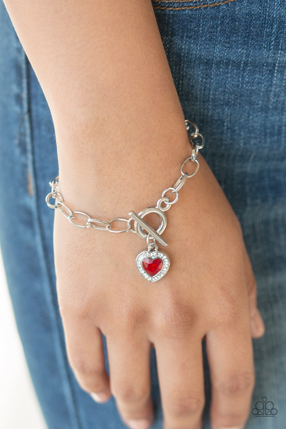 Paparazzi ♥ Going Steady - Red ♥ Bracelet