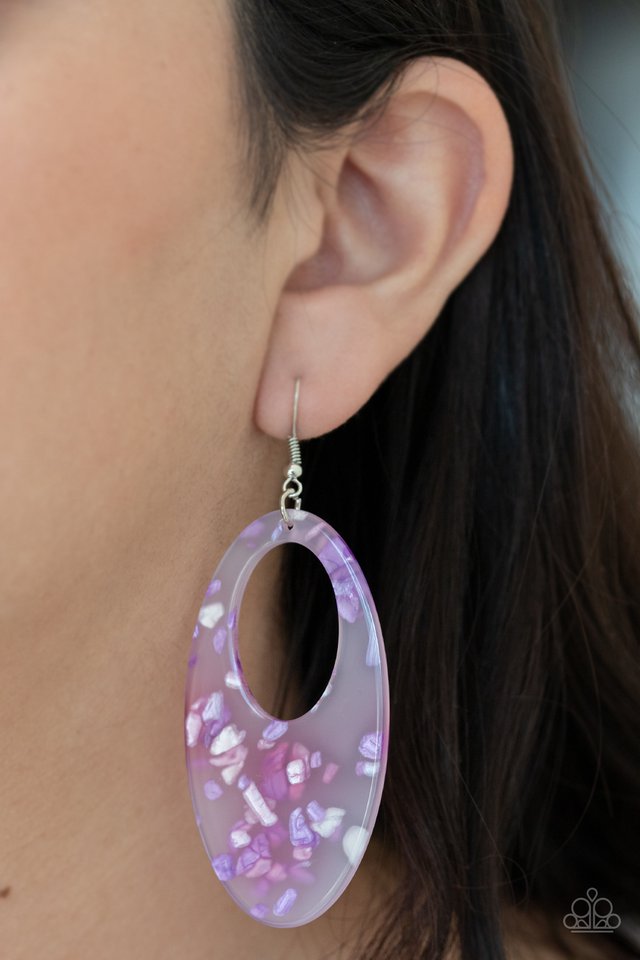 Paparazzi ♥ Rainbow Springs - Multi Pinks ♥ Earrings