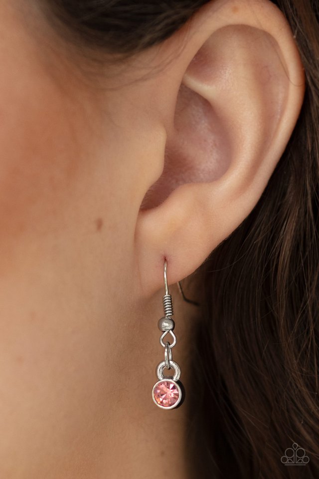 Paparazzi ♥ Cupid Charm - Pink ♥ Necklace