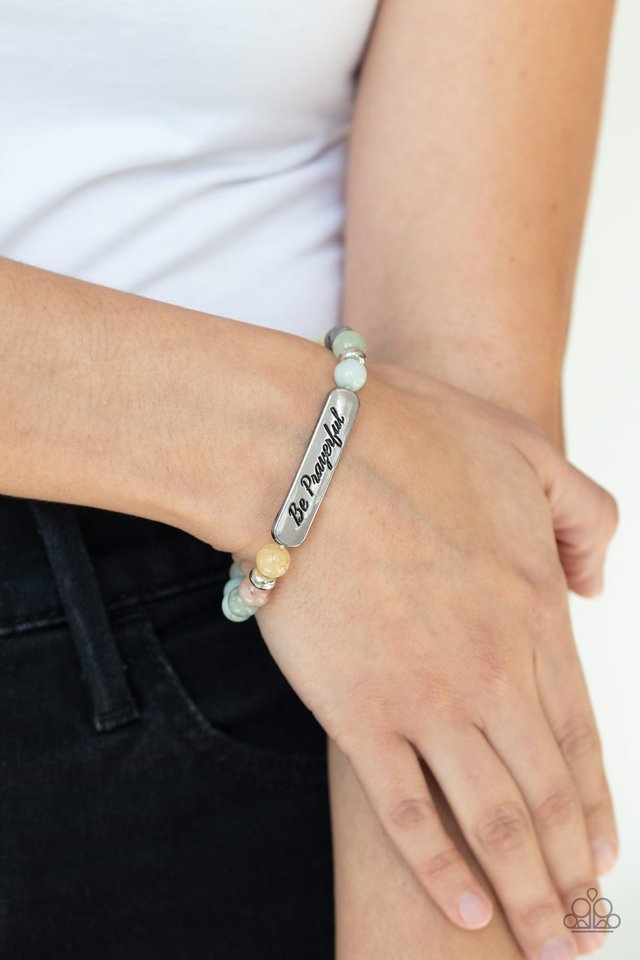 Paparazzi ♥ Be Prayerful - Green ♥ Bracelet