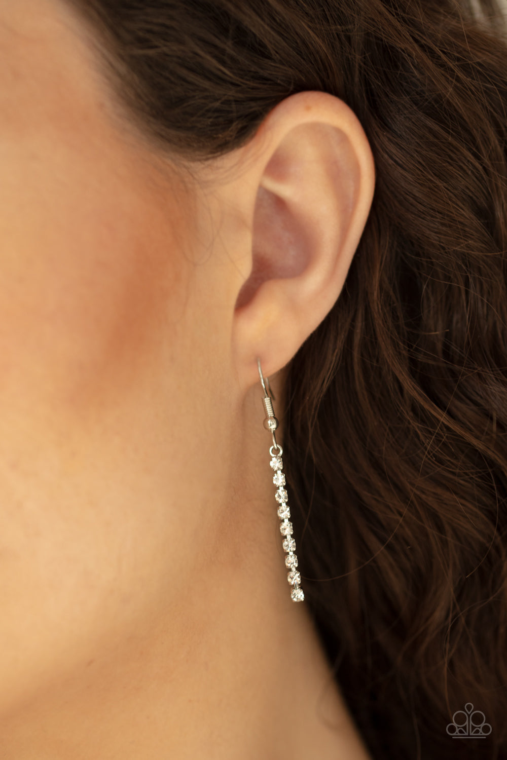 Paparazzi ♥ Glamour Glow - White ♥ Necklace