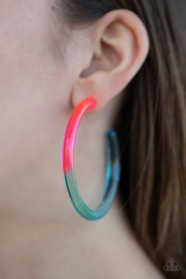 Paparazzi ♥ Awesome Aura - Multi ♥ Earrings