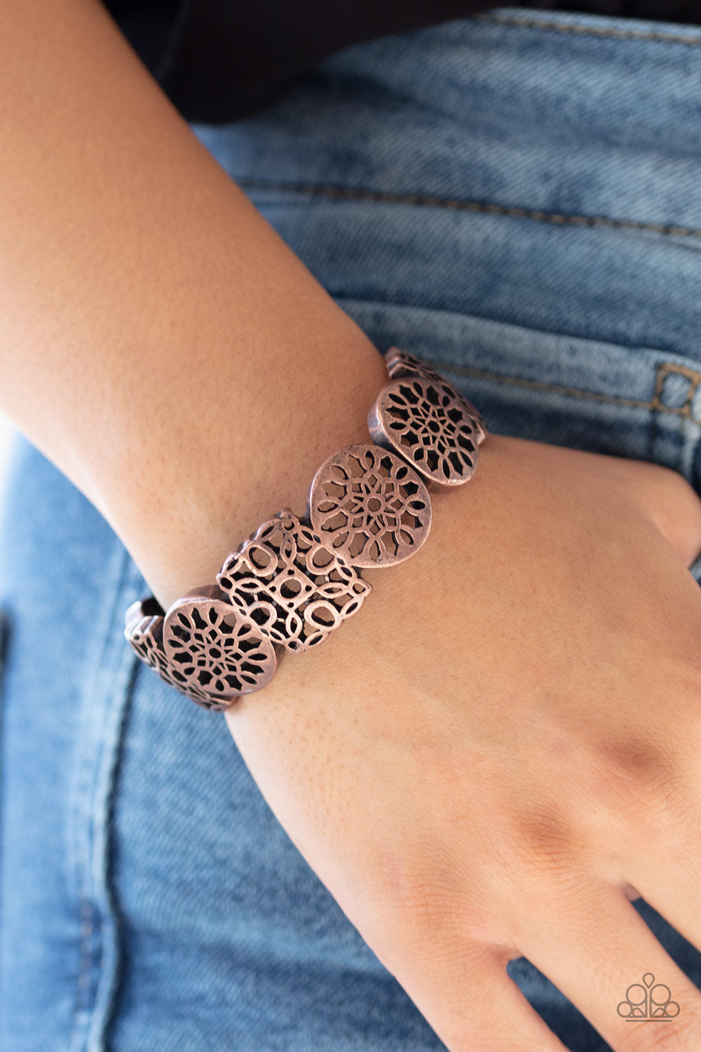 Paparazzi ♥ Mandala Mixer - Copper ♥ Bracelet