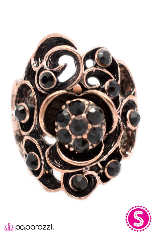 Paparazzi ♥ Diamond Rio - Copper ♥ Ring