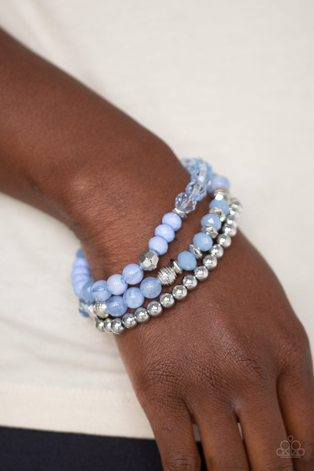 Paparazzi ♥ Sugary Shimmer - Blue ♥ Bracelet