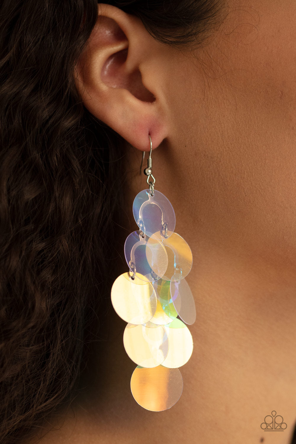 Paparazzi ♥ Mermaid Shimmer - Multi ♥ Earrings