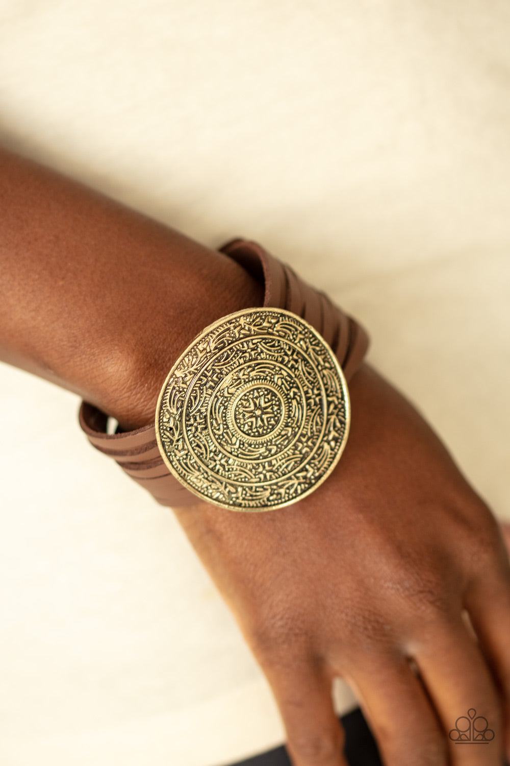 Paparazzi ♥ Treasure Quest - Brass ♥ Bracelet