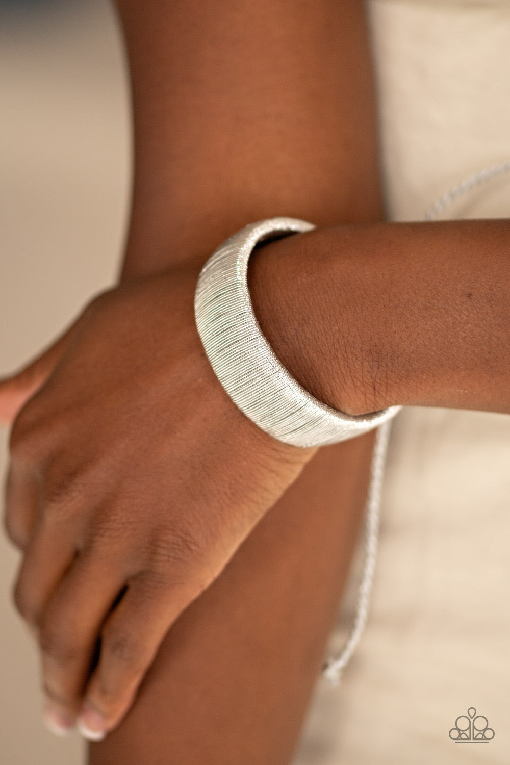 Paparazzi ♥ In a Flash - Silver ♥ Bracelet