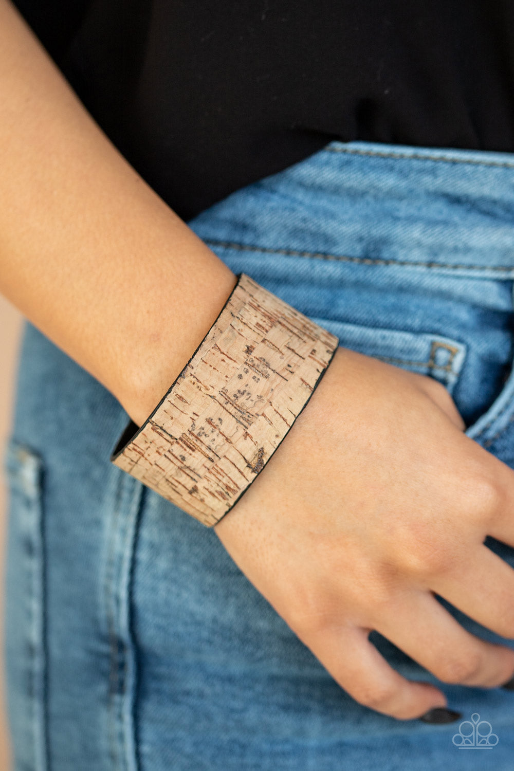Paparazzi ♥ Cork Couture - Brown ♥ Bracelet