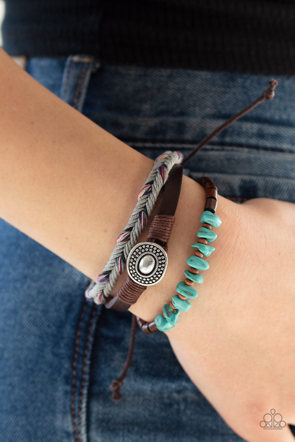 Paparazzi ♥ Find Your Path - Multi ♥ Bracelet
