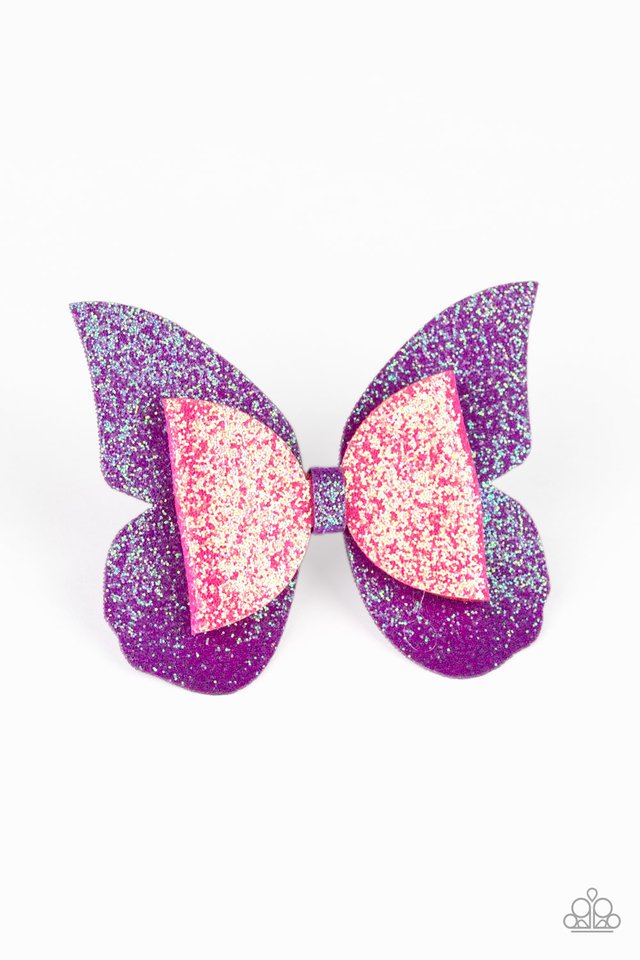 Paparazzi ♥ Butterfly Bouquet - Purple ♥ Hair Clip