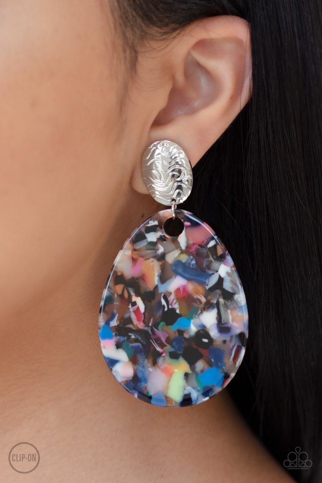 Paparazzi ♥ Confetti Collage - Multi ♥ Clip-On