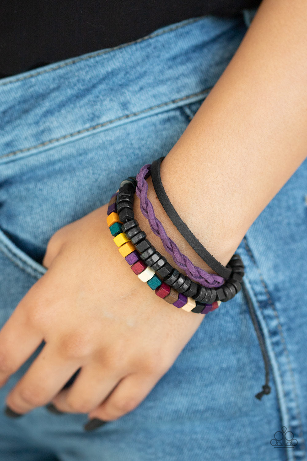 Paparazzi ♥ Technicolor Timberland - Multi ♥ Bracelet