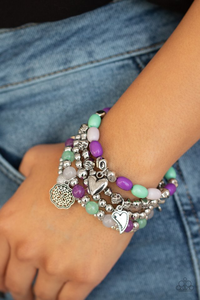 Paparazzi ♥ No CHARM Done - Multi ♥ Bracelet