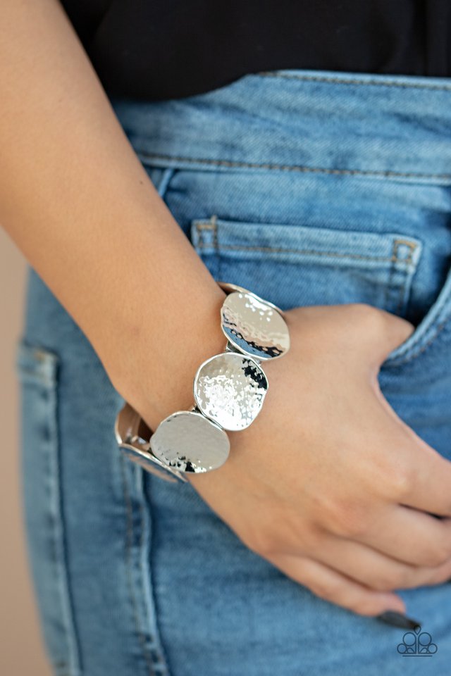 Paparazzi ♥ Treasure Cache - Silver ♥ Bracelet
