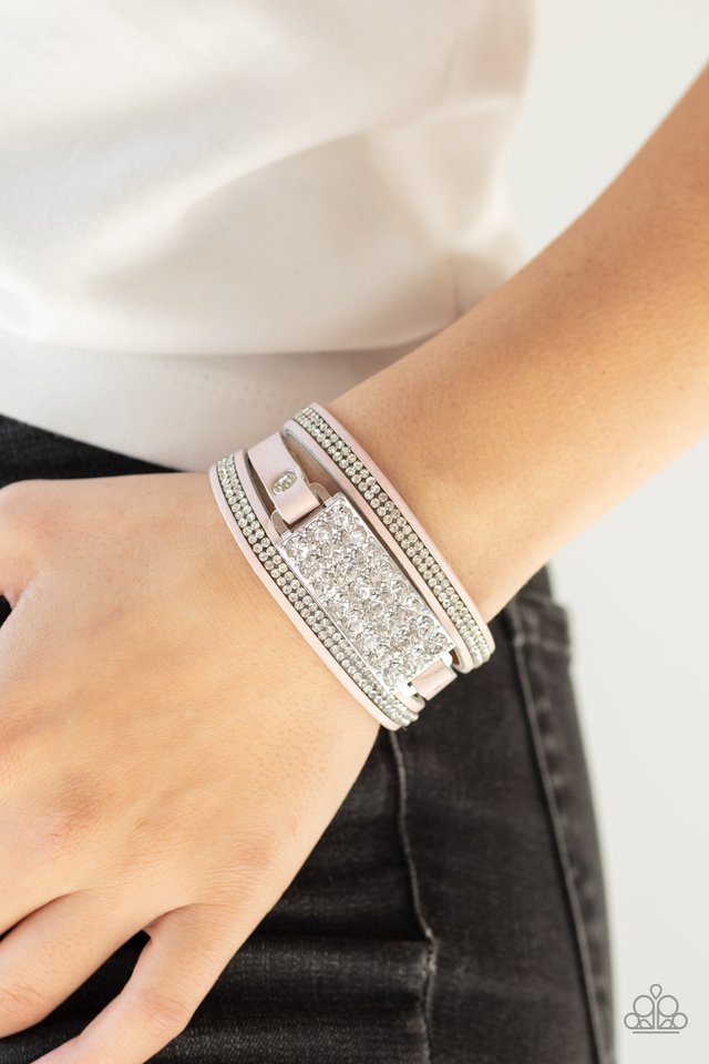 Paparazzi ♥ Shockingly Sparkly - Pink ♥ Bracelet