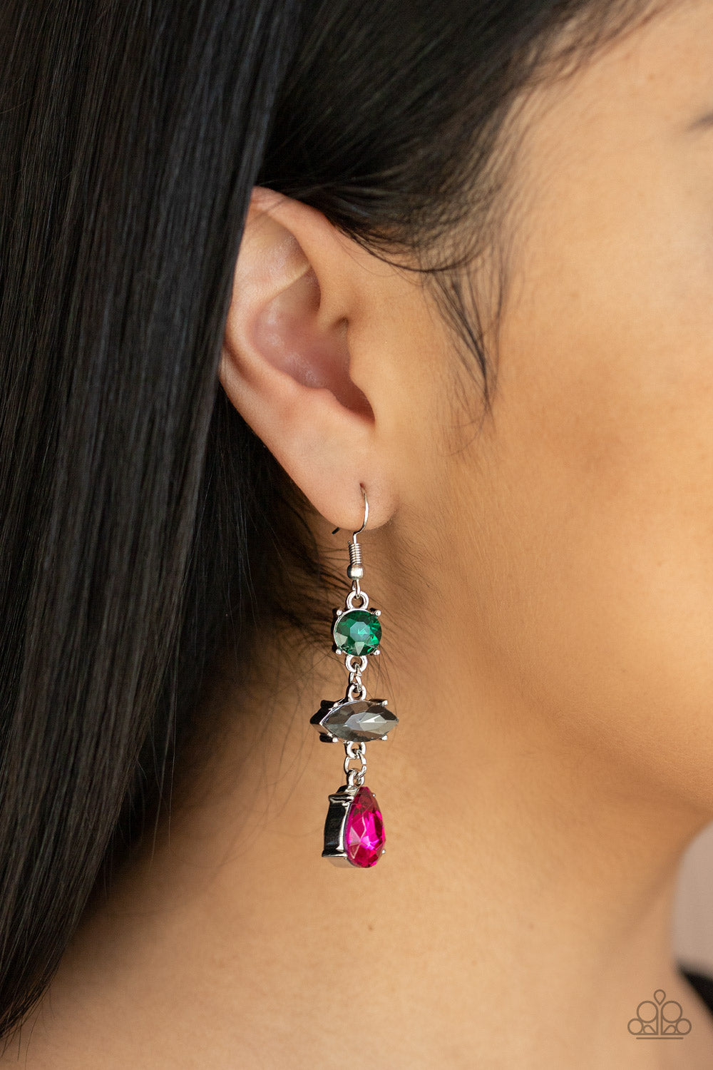 Paparazzi ♥ Starlet Twinkle - Multi ♥ Earrings