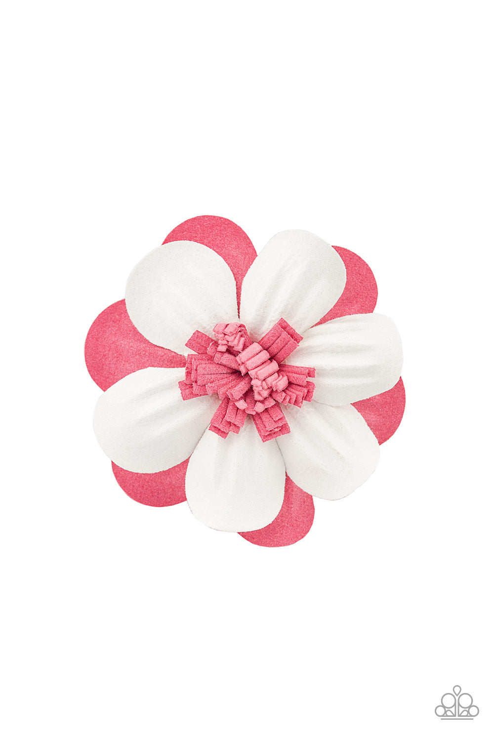 Paparazzi ♥ Merry Magnolia - Pink ♥ Hair Clip