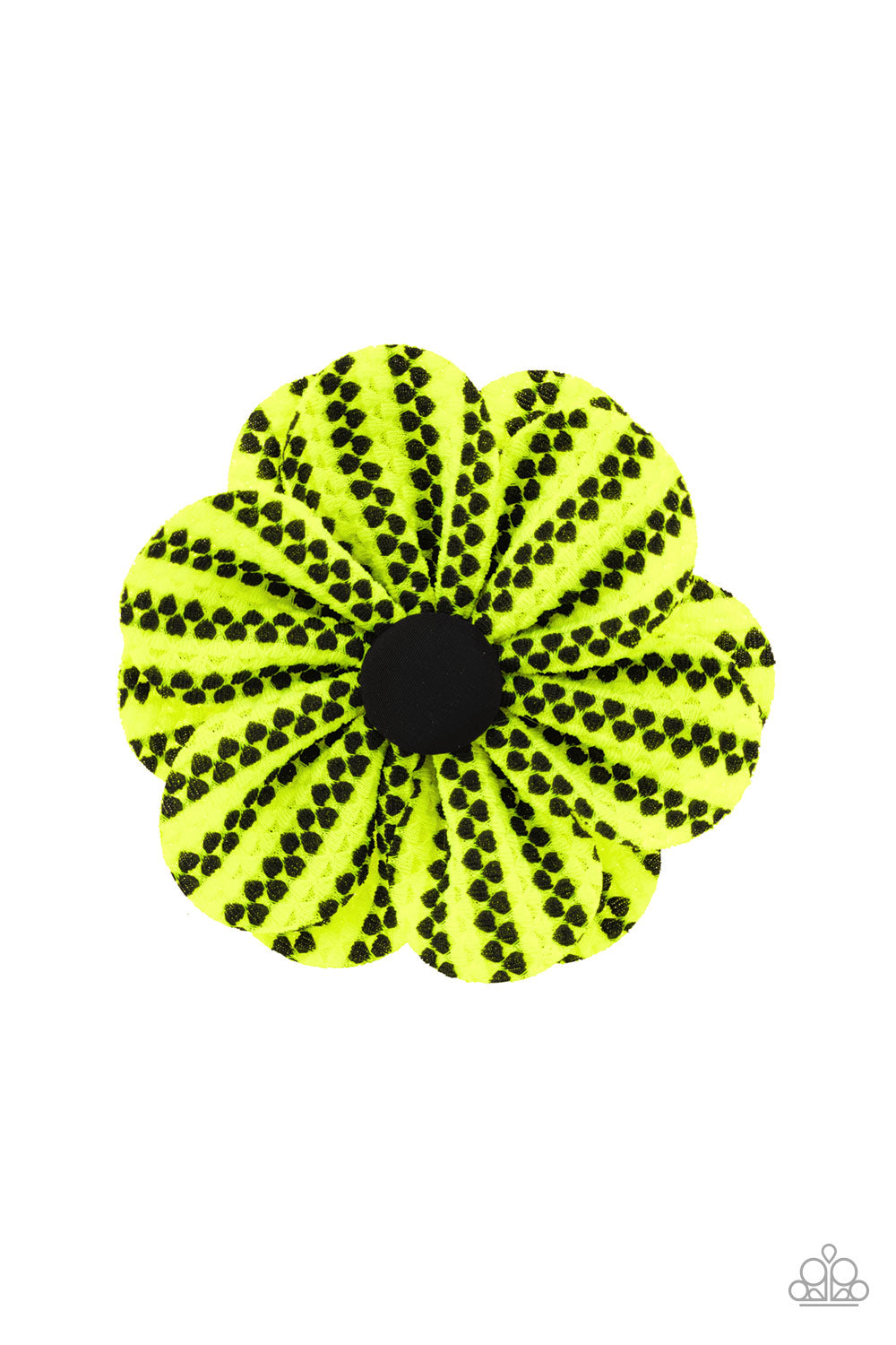 Paparazzi ♥ Electric Garden - Yellow ♥ Hair Clip