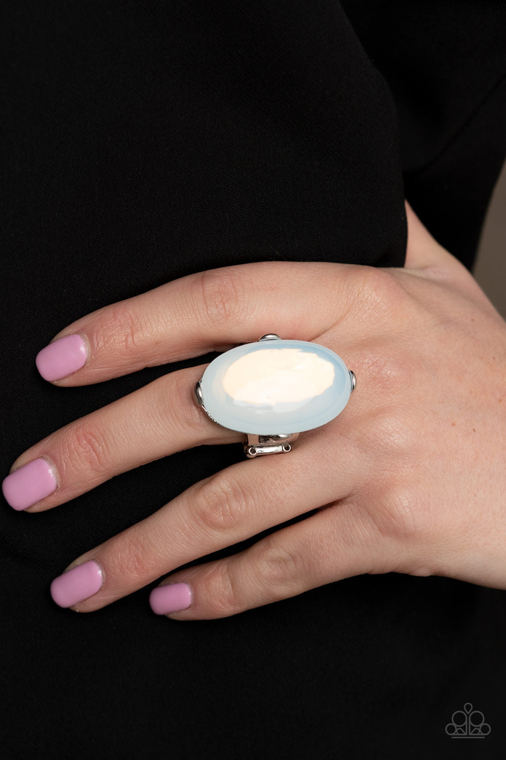 Paparazzi ♥ Opal Opulence - White ♥ Ring