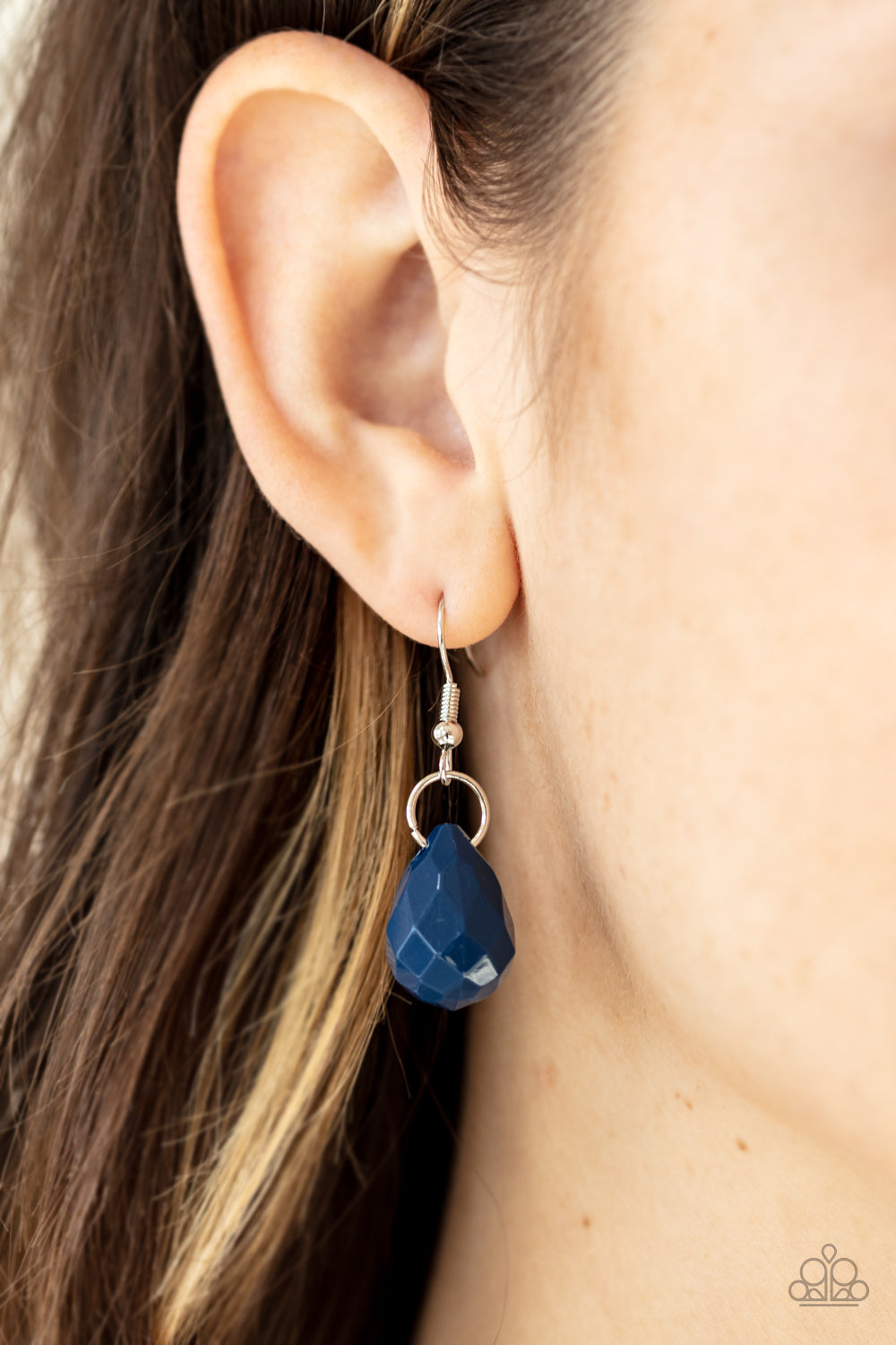 Paparazzi ♥ Serenely Scattered - Blue ♥ Necklace