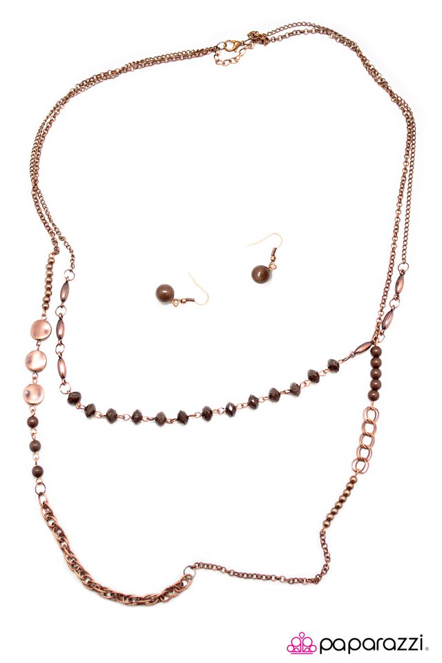 Paparazzi ♥ Copper Collaboration - Copper ♥ Necklace