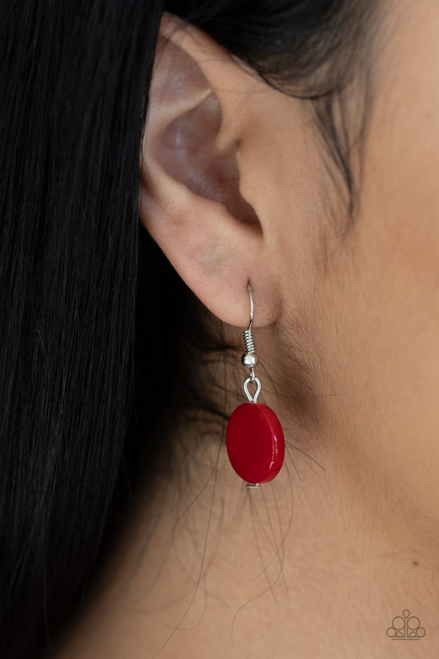 Paparazzi ♥ SHELL Your Soul - Red ♥ Necklace