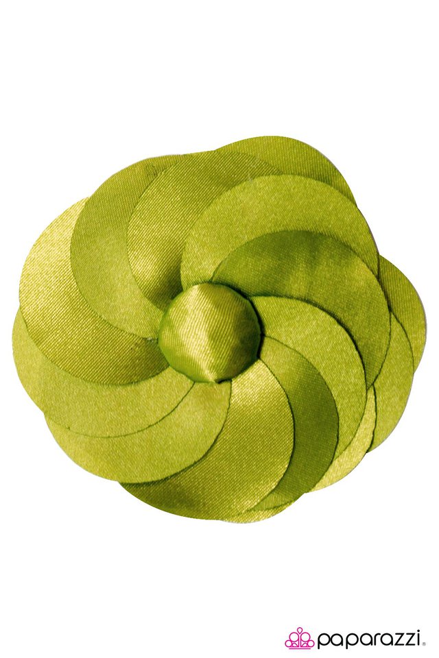 Paparazzi ♥ Damsel In Distress - Green ♥ Hair Clip