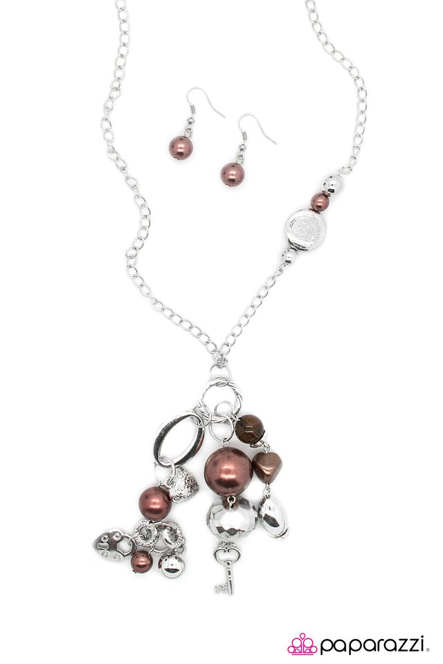 Paparazzi ♥ Make A Wish! - Brown ♥ Necklace